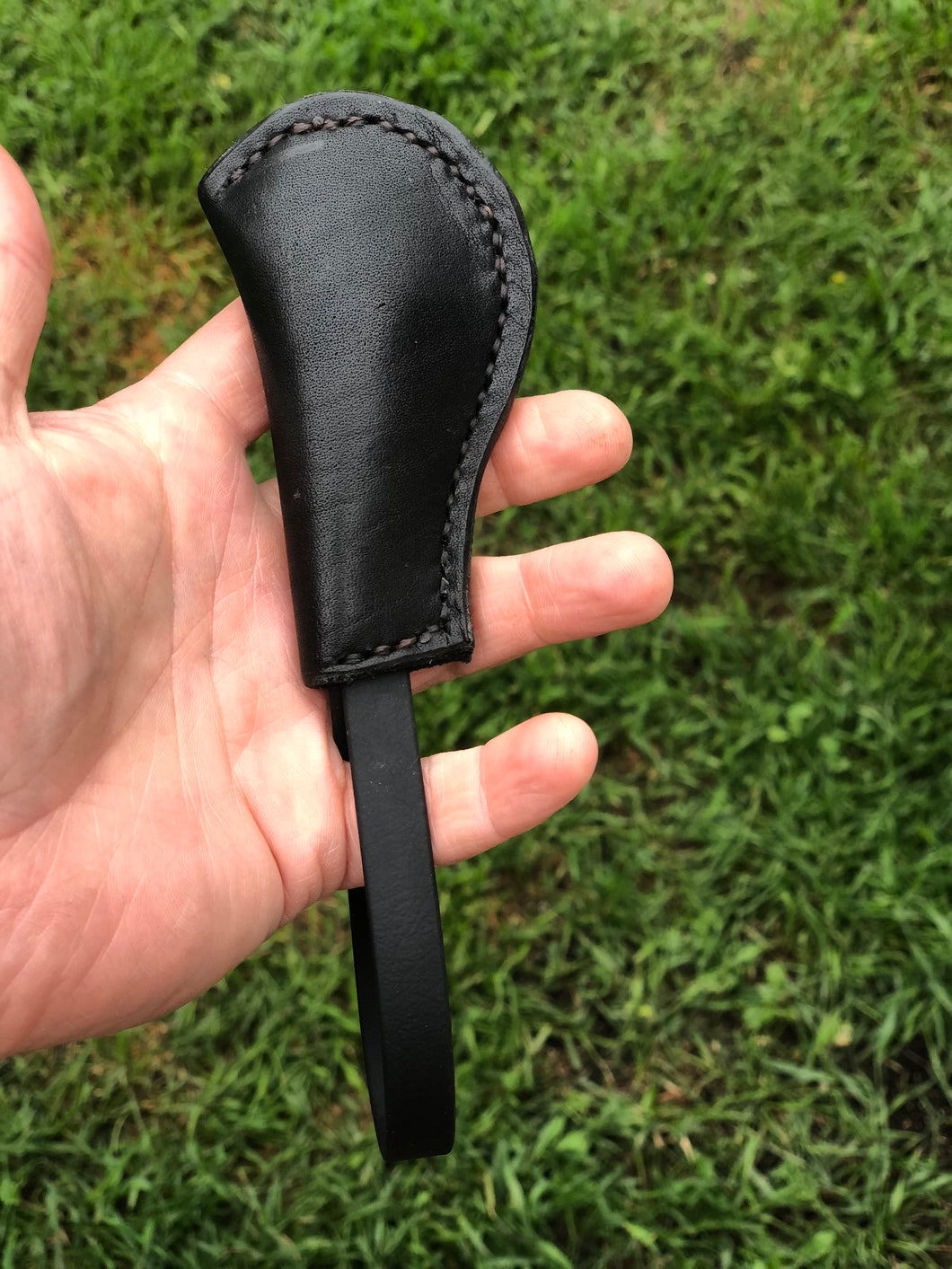 Safeguard: Pocket Hammer (4 In.  Sap) Jack Sap Pocket with Biothane Handle (BLACK)