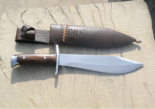 The Big Bowie Chopper Bushcraft knife (10 Inch Blade) Made in Nepal