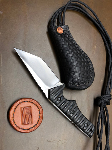 Ready To Ship: Safeguard: Pocket Hammer (4 In.  Sap) Jack Sap Pocket Full Basket Weaved with Paracord Handle