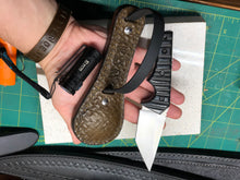 Load image into Gallery viewer, Ready To Ship: Safeguard: Pocket Hammer (6 3/4In. Flat Sap) &quot;The Midget” (Geometric Weave and Pistol)
