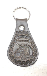 Trucker Keychain (Bridal Leather)