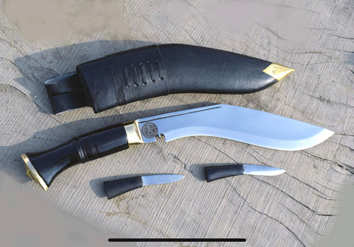 Handmade Nepalese Gurkha Issue Kukri Fighting & Survival knife (10 inch Blade)
