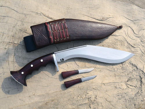 Handmade Hunting Kukri Fighting & Survival knife (11 inch Blade)